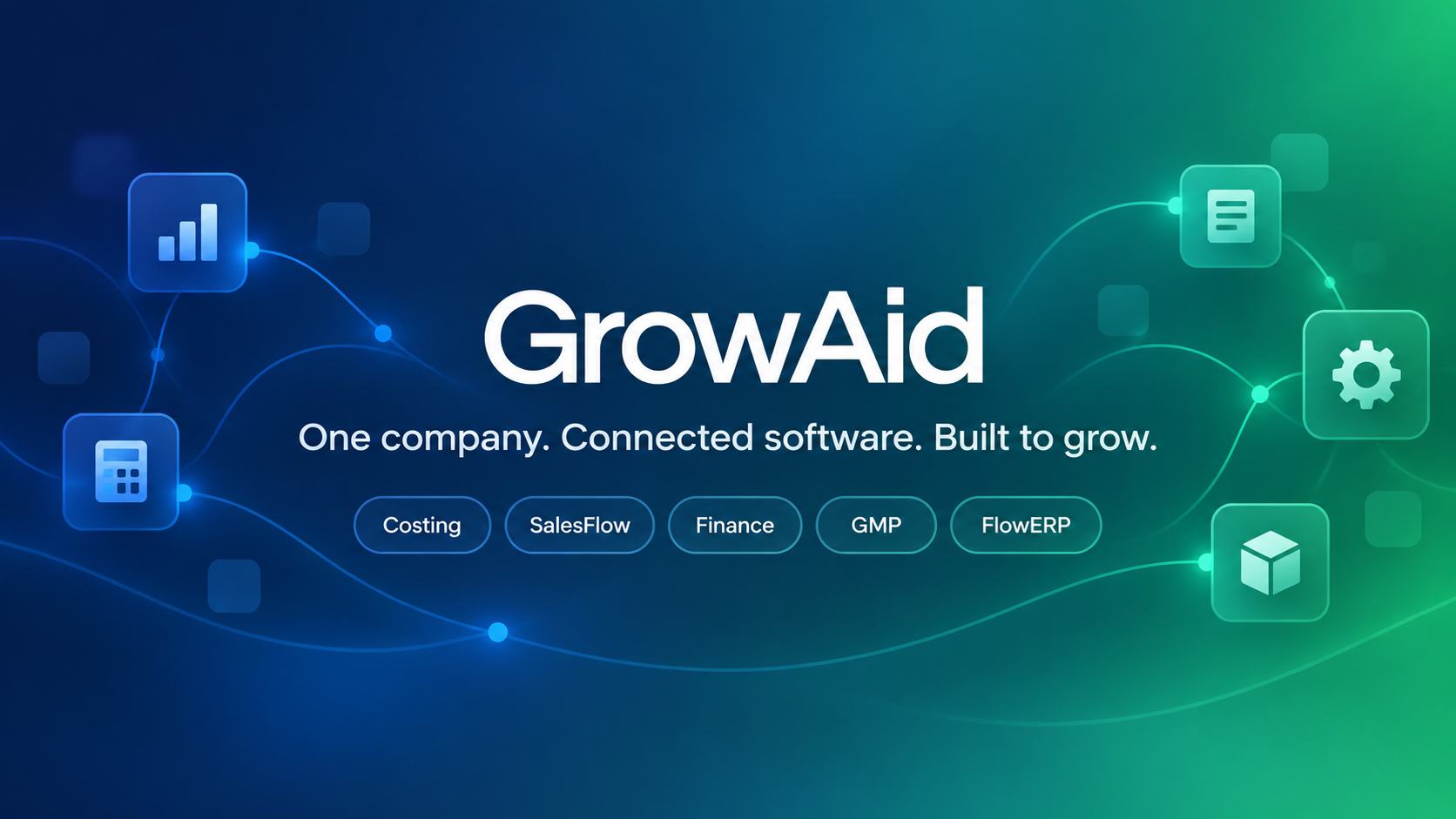 GrowAid — Connected Business Software Ecosystem
