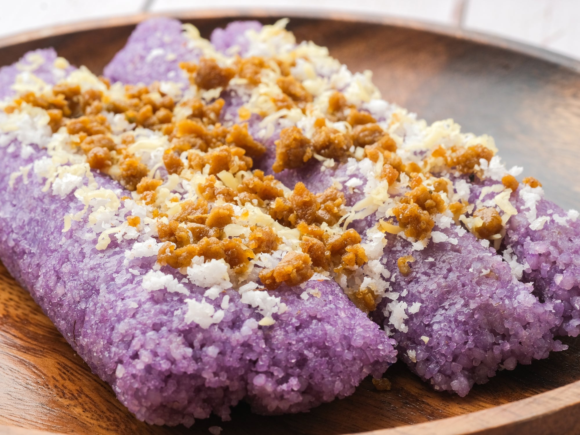 Instayum Frozen Special Rice Cake Puto Bumbong with Grated Coconut